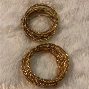 Gold Tone Bracelets Sets